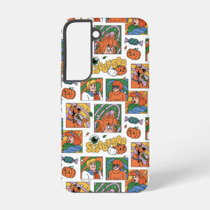 スクービー・ドゥー ハロウィーン フォト パターン SAMSUNG GALAXY S22ケース