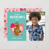 スクービー・ドゥー ハートのラッピーポップス ノートカード (正面/裏面)