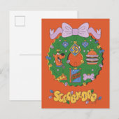 スクービー・ドゥー ホリデー スナック 輪っか グラフィック シーズンポストカード (正面/裏面)
