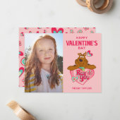 スクービー・ドゥ、愛してるよ バレンタインデー ノートカード (正面/裏面インサイチュ)