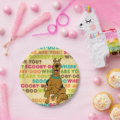 スクービー・ドランニングゥー氏の「どこにいるの？」 ペーパープレート (パーティー)