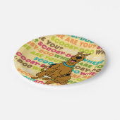 スクービー・ドランニングゥー氏の「どこにいるの？」 ペーパープレート (アングル)