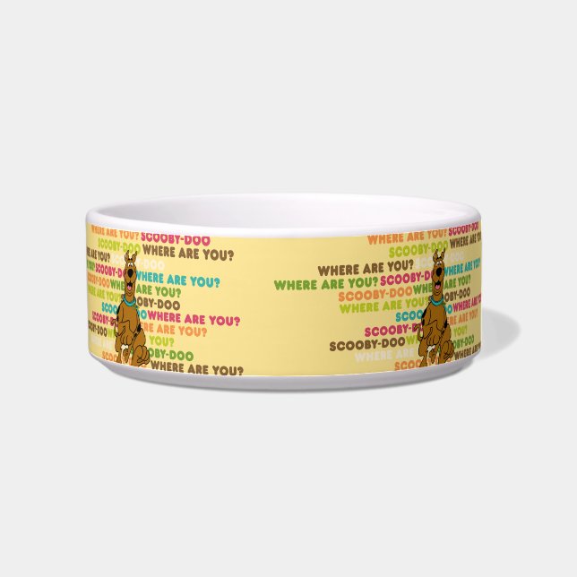 スクービー・ドランニングゥー氏の「どこにいるの？」 ボウル (右)
