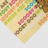 スクービー・ドランニングゥー氏の「どこにいるの?」 薄葉紙 (詳細)