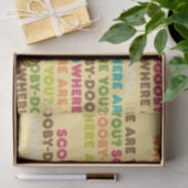 スクービー・ドランニングゥー氏の「どこにいるの?」 薄葉紙 (ギフト)