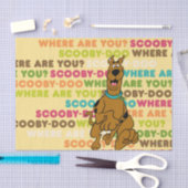 スクービー・ドランニングゥー氏の「どこにいるの?」 薄葉紙 (クラフト)