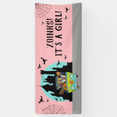 スクービー・ドー・スプックタクラル・ハロウィーン・ベビーシャワー 横断幕 (縦)