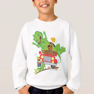 スクービー・ドー・Tレックス攻撃 Tシャツ