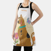 スクービー·ド後を追ゥーの蝶 エプロン (インサイチュ)