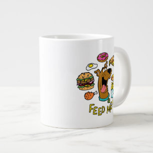 スクービー·食べ物を与えドゥー! ジャンボコーヒーマグカップ