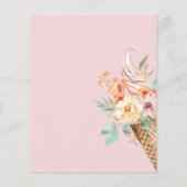 スクープされたブライダルシャワー (裏面)