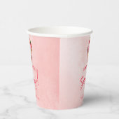 スクープだ！ストロベリーアイスクリームベビーシャワー 紙コップ (右)