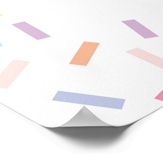 スクープのアイスクリームの性別の表示 ポスター (角)