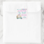 スクープのアイスクリームをありがとう スクエアシール (バッグ)