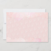 スクープのアイスクリームドライブバイベビーシャワー 招待状 (裏面)