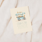 スクープのアイスクリーム誕生日招待状 招待状