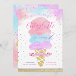 スクープのアイスクリーム誕生日 招待状