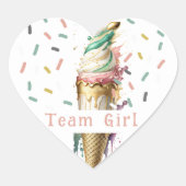 スクープは何だ女の子 ハートシール (正面)