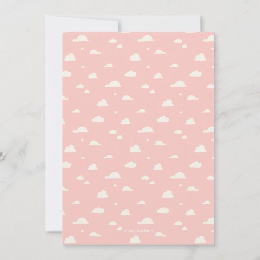 スクープアイスクリームの誕生日案内です 招待状 (裏面)