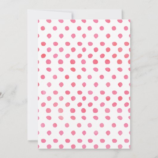 スクープアイスクリーム誕生日招待状 招待状 (裏面)