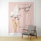 スクープアップ・ブライダルシャワー タペストリー (インサイチュ)