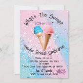 スクープパーソナライズされた性の明らかにとは 招待状 (正面)