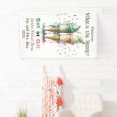 スクープパーティーへようこそ 横断幕 (インサイチュ)