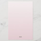 スクープフローラアイスクリームコーン文房具 便箋 (裏面)