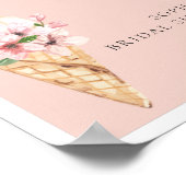 スクープブライダルシャワー歓迎ポスター ポスター (角)