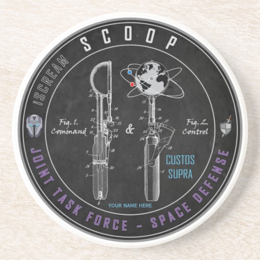 スクープモラール砂岩コースター コースター (正面)