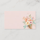 スクープレシピ要求ブライダルシャワー エンクロージャーカード (裏面)