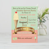 スクープ性別リビールの招待状 招待状 (スタンド正面)