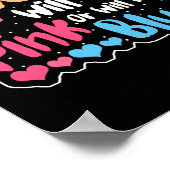 スクープ性別リビールアイスクリームベビー ポスター (角)