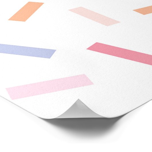 スクープ投票でアイスクリームを表示する性別 ポスター (角)