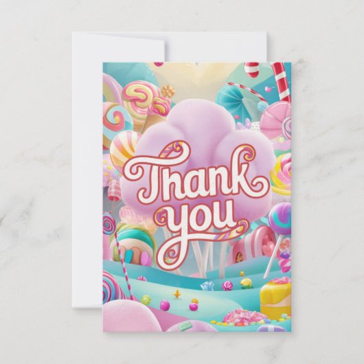 スクープ魔法キャンディランドサンキューカード サンキューカード (正面)