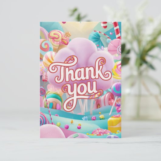 スクープ魔法キャンディランドサンキューカード サンキューカード (スタンド正面)