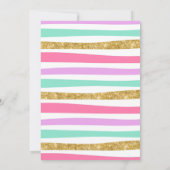 スクープ黒アイス誕生日招待状 招待状 (裏面)