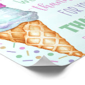 スクープ・アイスクリームの賞味 ポスター (角)