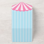 スクープ・アイスクリームパーラー性別のリビールとは オールインワン招待状 (外側)