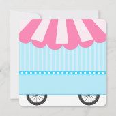 スクープ・アイスクリームパーラー性別のリビールとは サンキューカード (裏面)