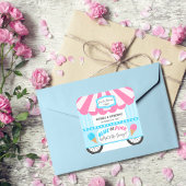 スクープ・アイスクリームパーラー性別のリビールとは スクエアシール