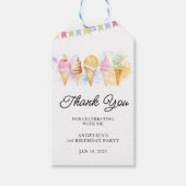 スクープ・アイスクリーム ギフトタグ (正面)