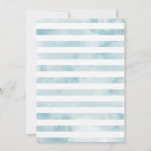 スクープ・アイスクリーム・ボーイ・ベビーシャワー 招待状 (裏面)