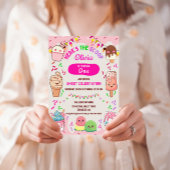 スクープ・アイス・クリームの誕生日パーティー 招待状