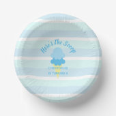 スクープ・アイス・サマーボーイ・誕生日 ペーパーボウル (正面)