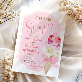 スクープ・キッド初の誕生日招待状 招待状