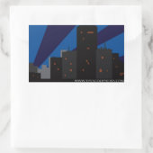 スクープ・ニュース・シティ・ステッカー 長方形シール (バッグ)