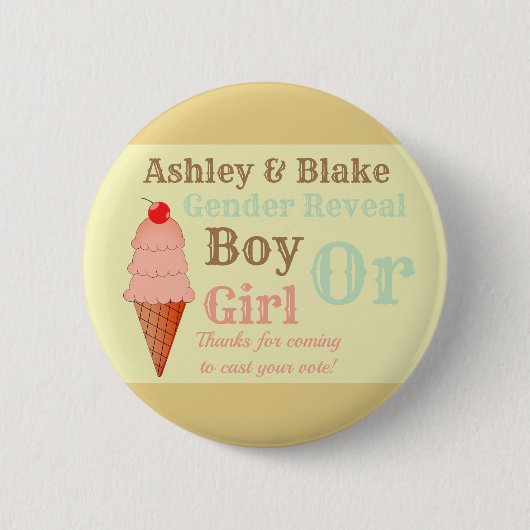 スクープ・ボタンとは 缶バッジ (正面)