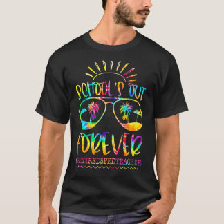 スクールアウトフォーエバー退職したス先生退職者 Tシャツ