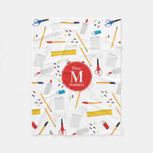 スクールオフィス&クラフト用品パターンモノグラム